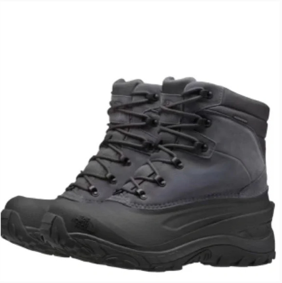 North Face Mens Chilkat Nylon II Boots 9.5 Gray NWT Snow Rain Hike Camp Outdoor